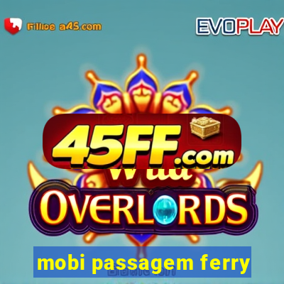 mobi passagem ferry